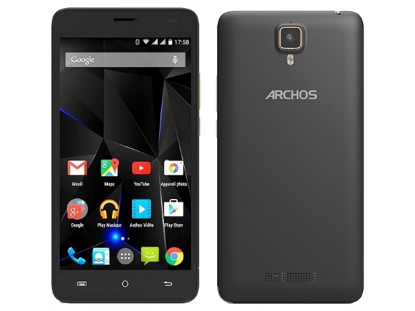 Archos 50d Oxygen è ufficiale con schermo 5'' Full HD a 125 euro