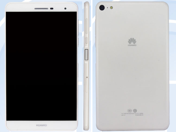 Huawei MediaPad X3 certificato presso TENAA con schermo 7'' e lettore di impronte digitali