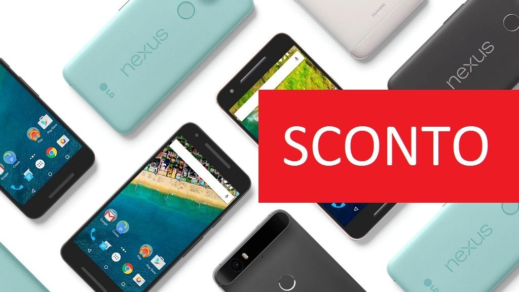 Nexus 6P e 5X sconto interessante sul Google Store