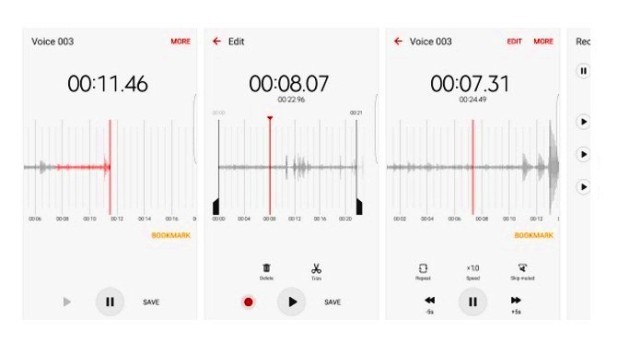Voice Recorder per Galaxy S7 ed S7 Edge si aggiorna