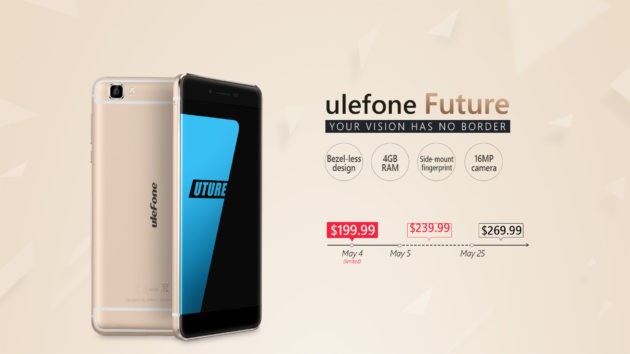 Ulefone Future: offerta lampo a $199.99 per le prime 2000 unità