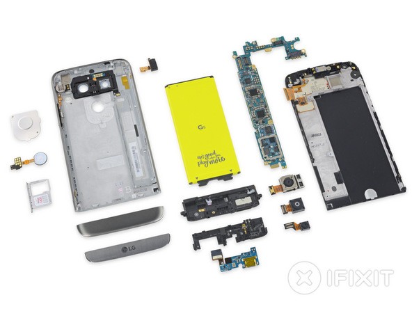 LG G5 è facile da riparare, secondo iFixit