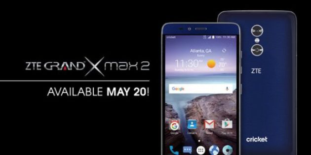 ZTE Grand X Max 2 ufficiale: display da 6” e doppia camera posteriore