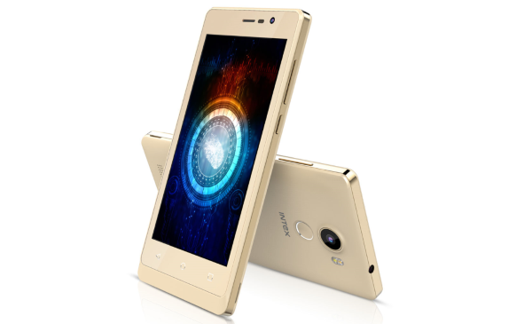 Intex Aqua Secure, dispositivo con lettore di impronte digitali e USB di Tipo C