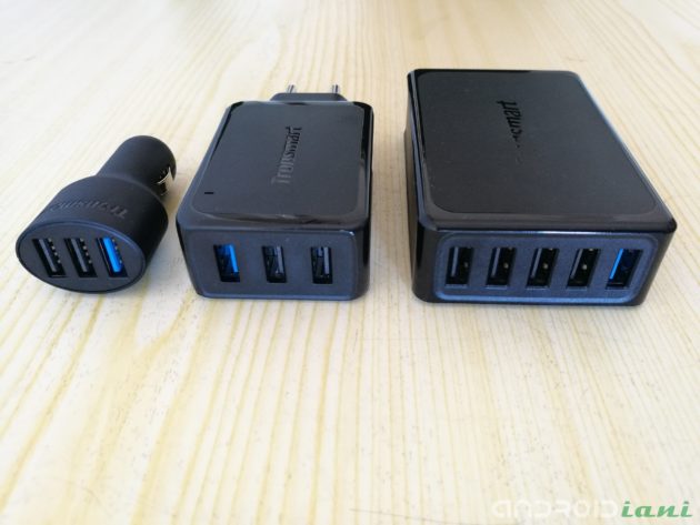 Recensione Caricabatterie Tronsmart con Qualcomm Quick Charge 3.0