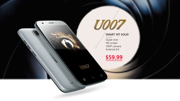 Ulefone U007: annunciato il nuovo smartphone Android da 59$