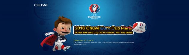 È iniziata la Chuwi Euro Cup Party 2016