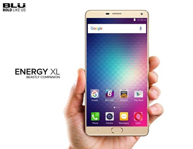 BLU Energy XL: smartphone Android da 6” e batteria da 5000mAh