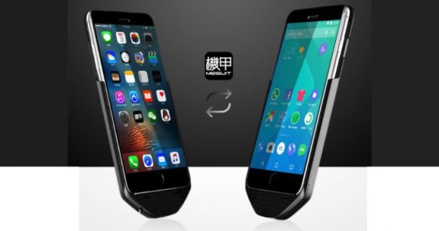 MESUIT: la prima cover che porta Android su iPhone