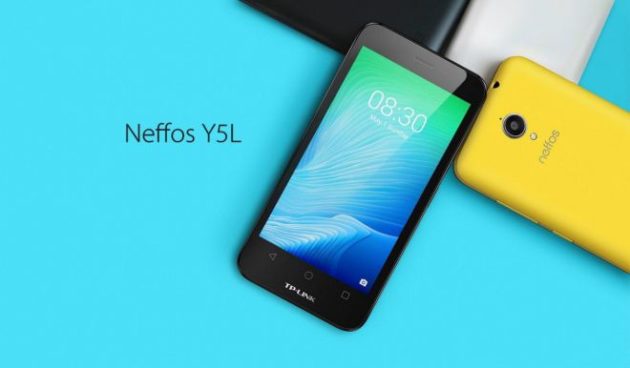 TP-Link Neffos Y5L ufficiale: nuovo entry-level con Marshmallow a 69€