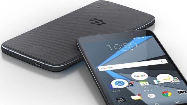 Blackberry Mercury: primo screenshot con Android Nougat