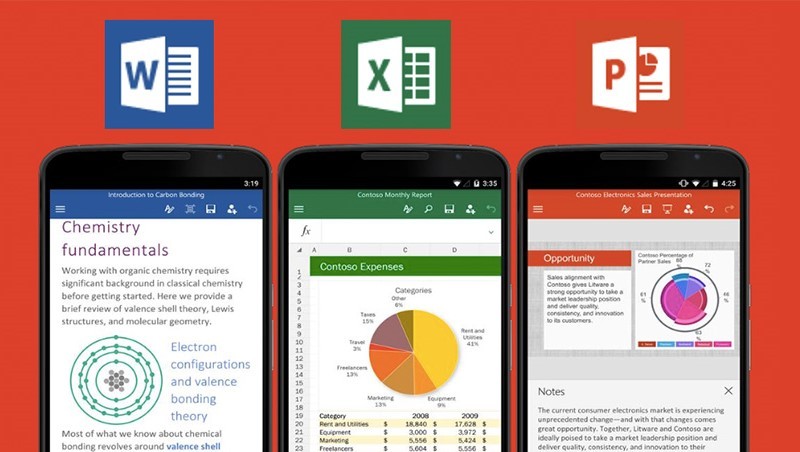 Microsoft Office update per Word, Excel e Power Point