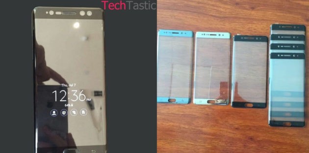 Galaxy Note 7: ecco come potrebbe essere l'Always On