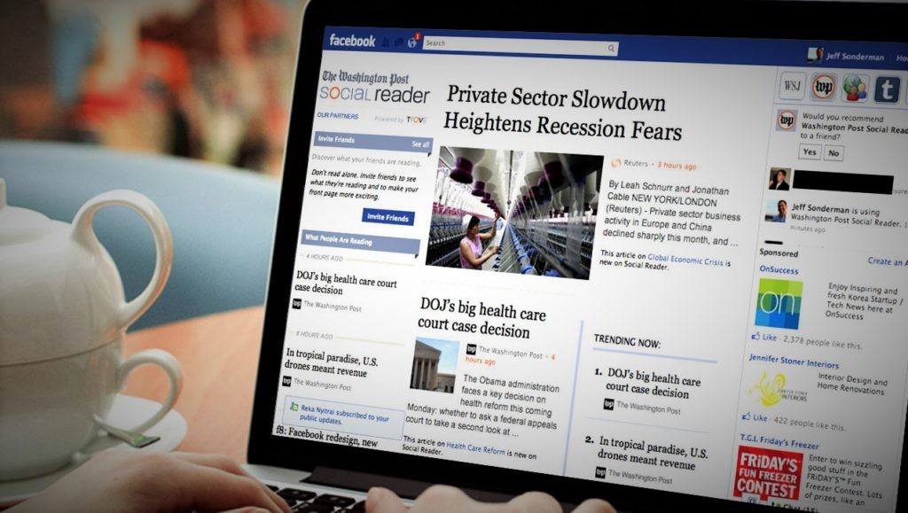 Facebook meno Buonanotte mondo e più post informativi