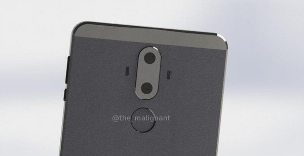 Huawei Mate 9: nuovi render rivelano la parte posteriore