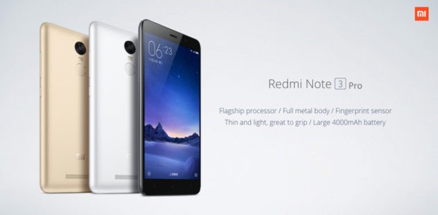 Xiaomi Redmi Note 3 Pro in offerta su GearBest