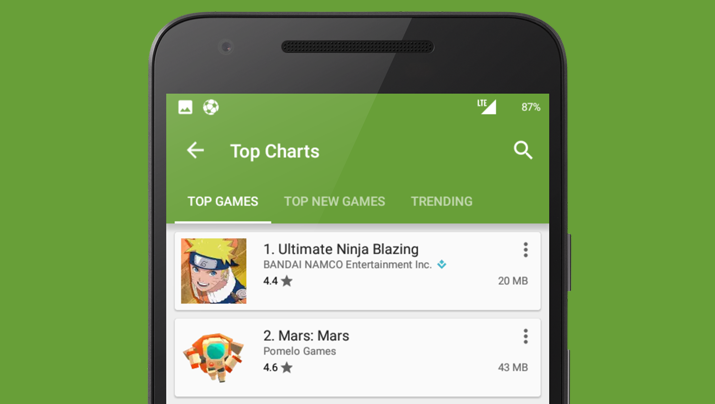Play Store la dimensione delle app sarà indicata nei risultati