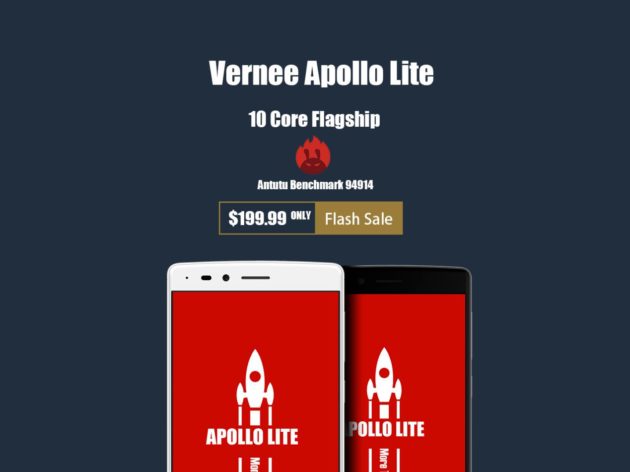 Vernee Apollo Lite in promozione a $199,99