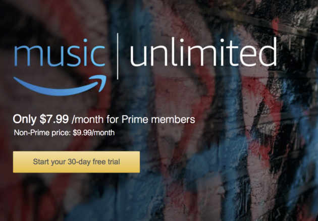 Amazon Music Unlimited, il nuovo servizio di streaming musicale di Amazon a 7,99$ al mese
