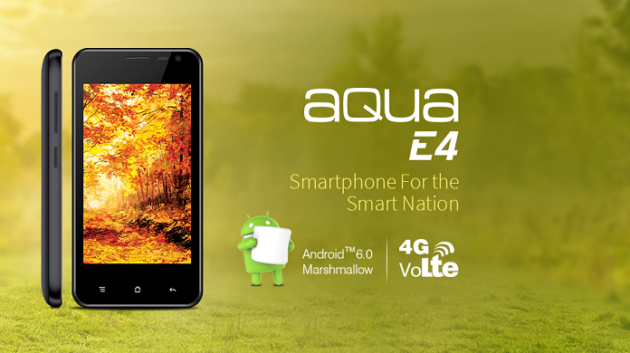 Intex Aqua E4, schermo 4'' e prezzo ultra low cost