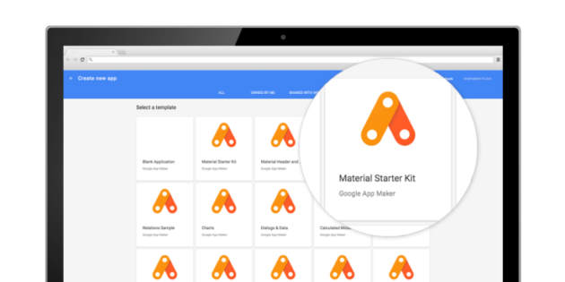 Google lancia App Maker per creare rapidamente app per G Suite