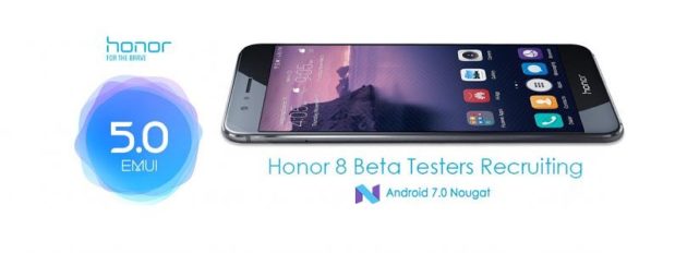 Honor 8, la prima beta di Android Nougat è disponibile al download