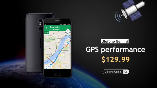 Ulefone Gemini: test del GPS