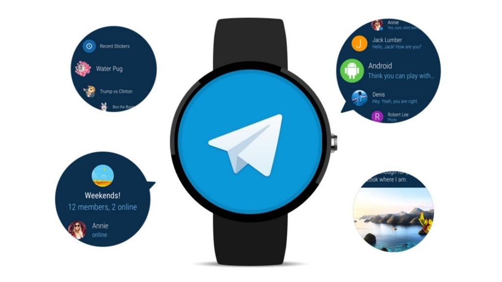Telegram sbarca ufficialmente su Android Wear 2.0