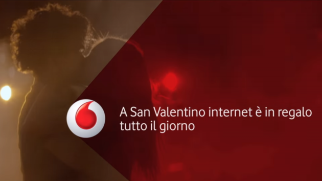 Vodafone regala 4GB di internet per San Valentino