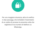 WhatsApp abilita la verifica in due passaggi (3)