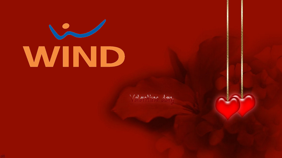 Wind dà sfogo allo spirito romantico per San Valentino