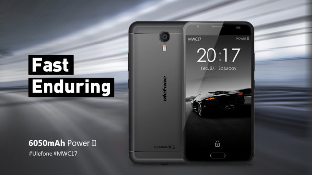 Ulefone Power 2 in mostra all'MWC 2017