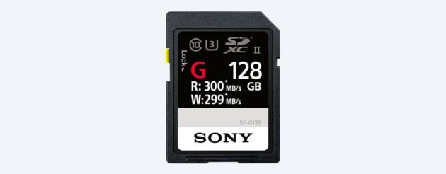 SF-G UHS II: Sony annuncia la scheda SD più veloce del mondo