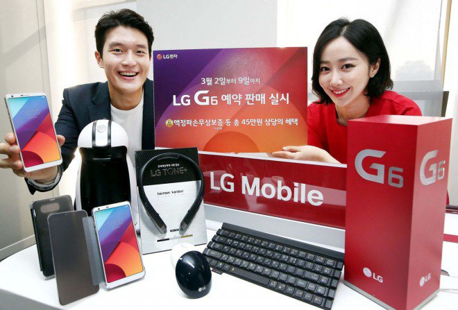 LG G6 pre-ordini