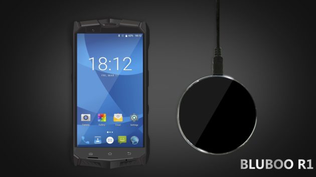 BLUBOO R1: smartphone rugged con ricarica wireless