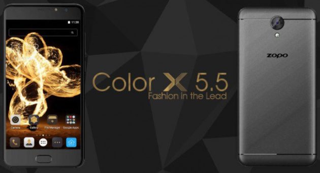Zopo Color X 5.5 ufficiale: display HD da 5.5”, 3GB di RAM e Marshmallow
