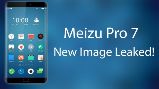 Meizu Pro 7: una nuova immagine ci mostra il suo design 