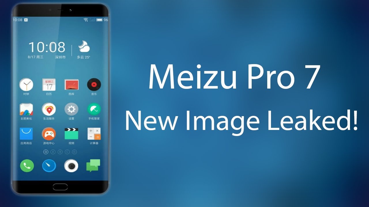Meizu Pro 7: una nuova immagine ci mostra il suo design "quasi" bezel