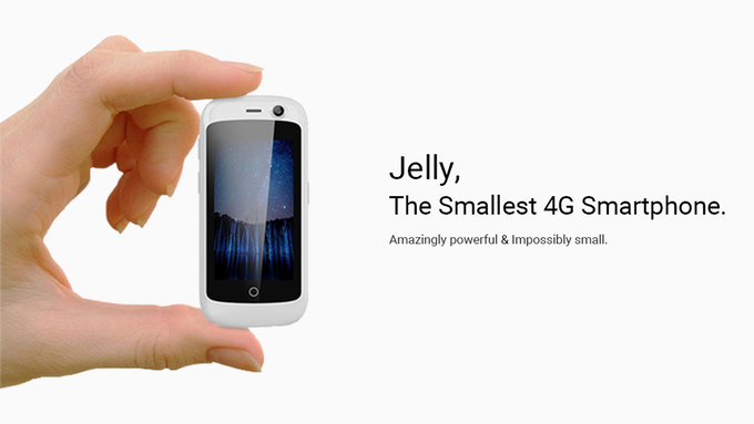Jelly, lo smartphone che se ne frega delle dimensioni (l'importante è usarlo bene, no!)