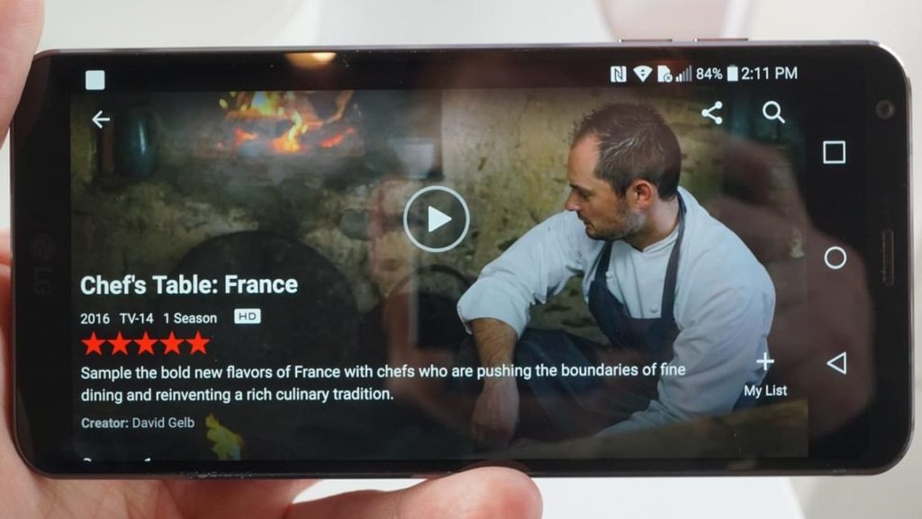 LG G6 può adesso contare sul supporto HDR di Netflix