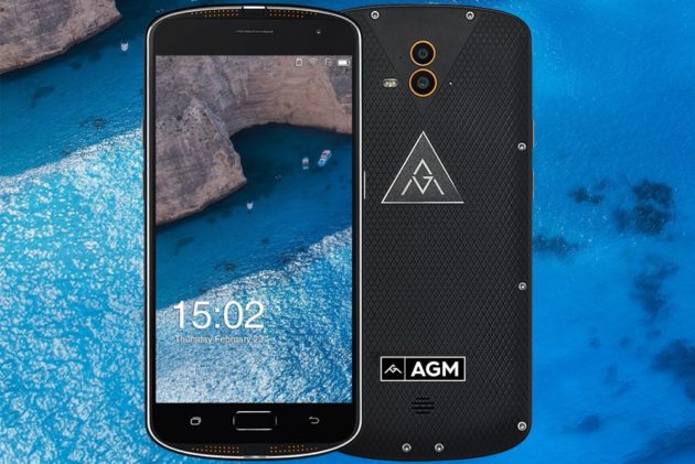 AGM X1: smartphone rugged dual camera