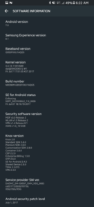 Galaxy S8 ed S8 Plus ricevono un nuovo aggiornamento (3)