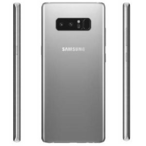 Samsung Galaxy Note 8 Arctic Silver render