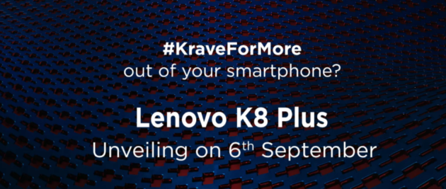 Lenovo K8 Plus: doppia fotocamera e Android stock