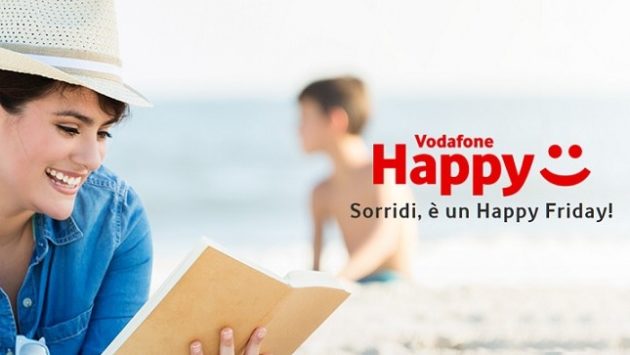 Vodafone Happy Friday: graditi premi per i clienti