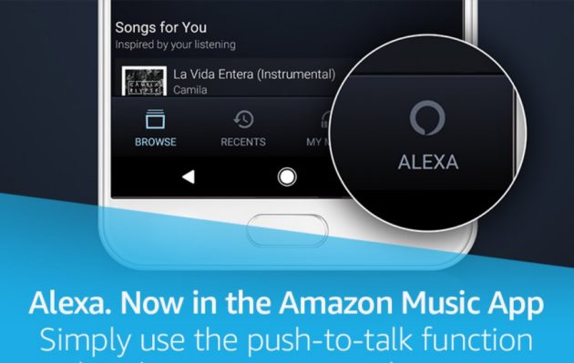 Alexa: assistente vocale implementato in Amazon Music