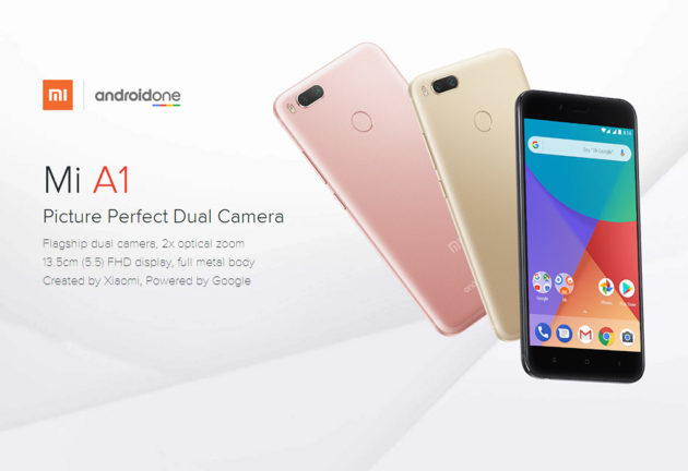 Xiaomi Mi A1: Partono i primi preordini