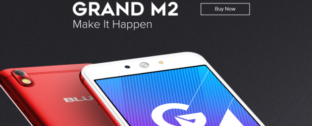 BLU Grand M2 annunciato con schermo 5.2'' e Android 7.0