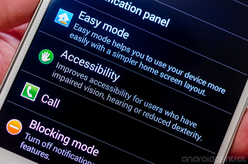 accessibilità su play store
