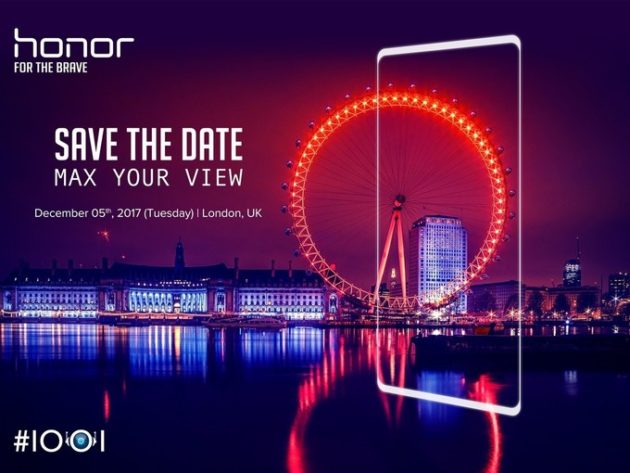 Honor V10 farà il suo debutto il 28 Novembre